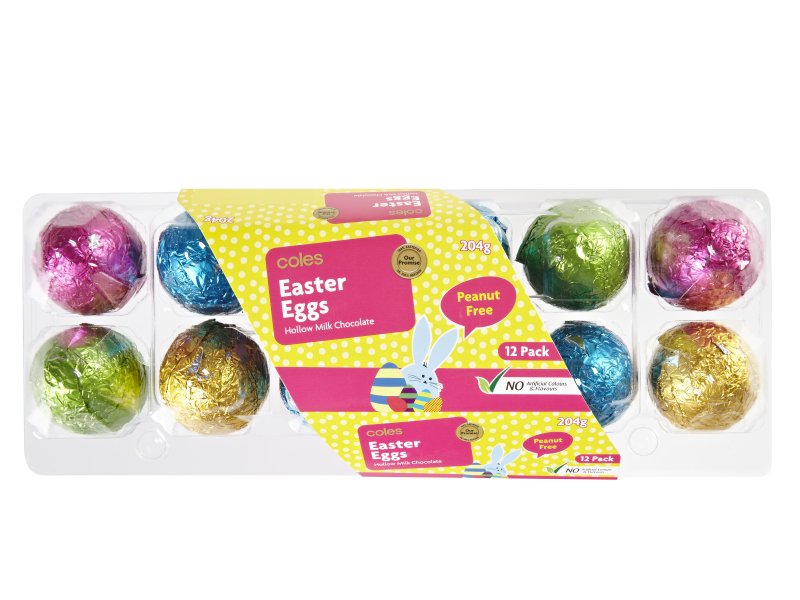 Coles Supermarkets—Coles Brand Chocolate Easter Eggs & Bunnies (Recall